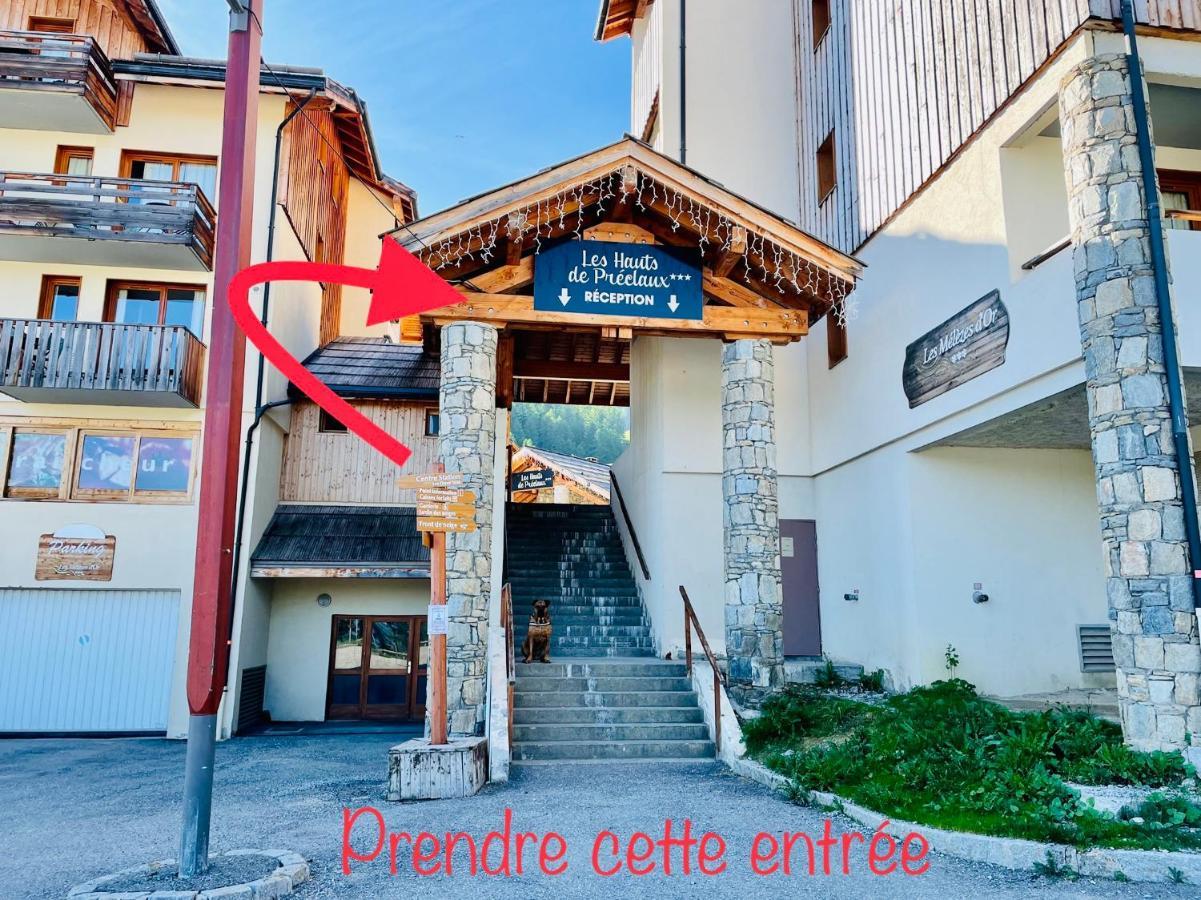 Les Orres 6 Places Coeur De Station Avec Piscine ภายนอก รูปภาพ